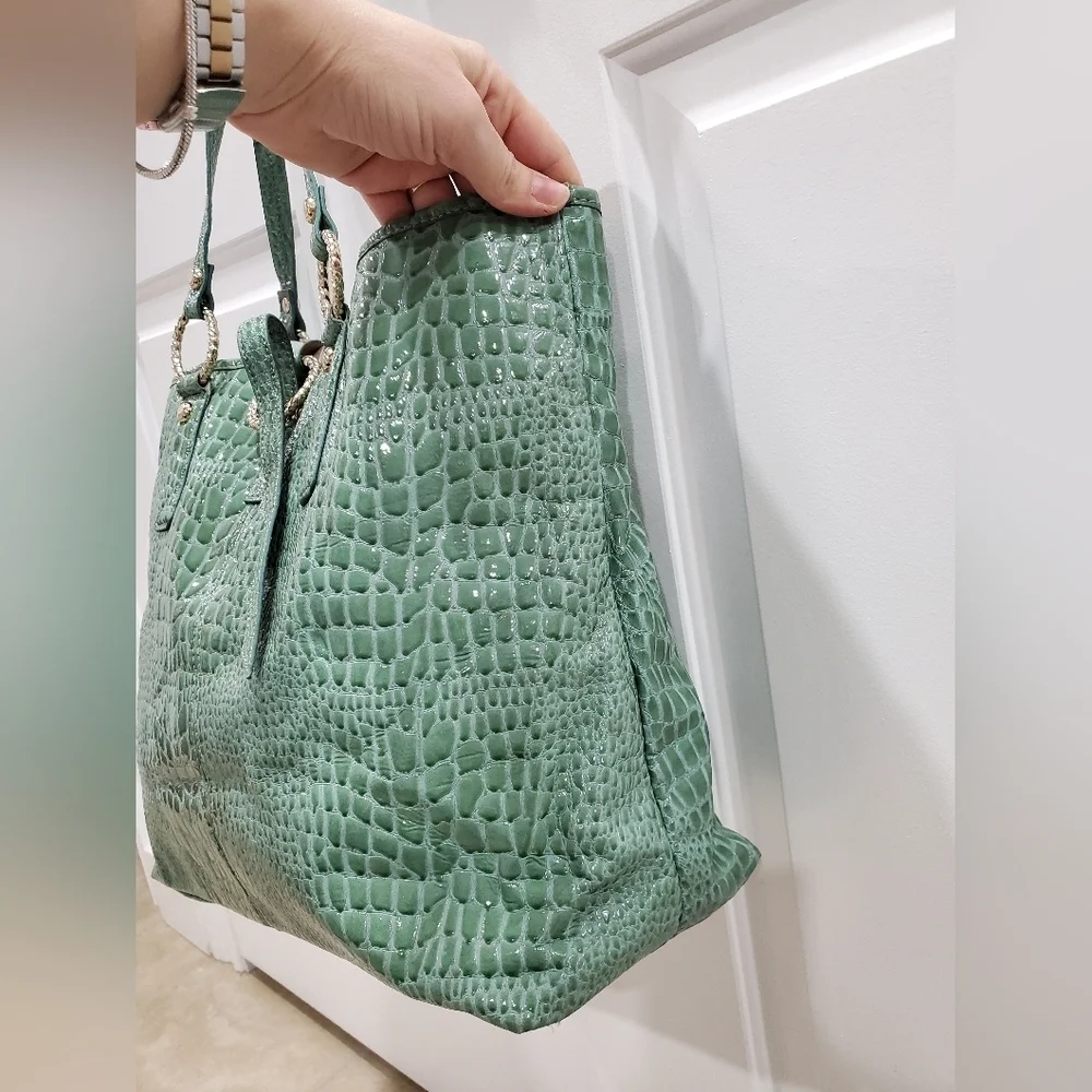 Ivanka Trump Croc Simulated Leather Tote - Picture 7 of 14